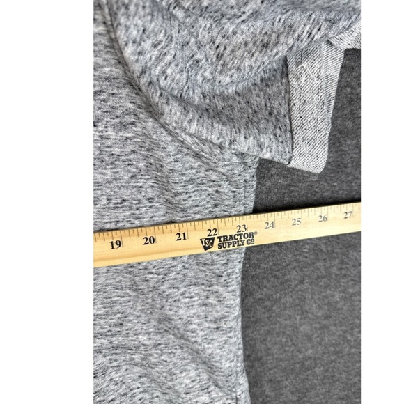 Under Armour Project Rock Short Sleeve Hoodie Men Size XL Gray Bull Logo Big Hit - Picture 5 of 11